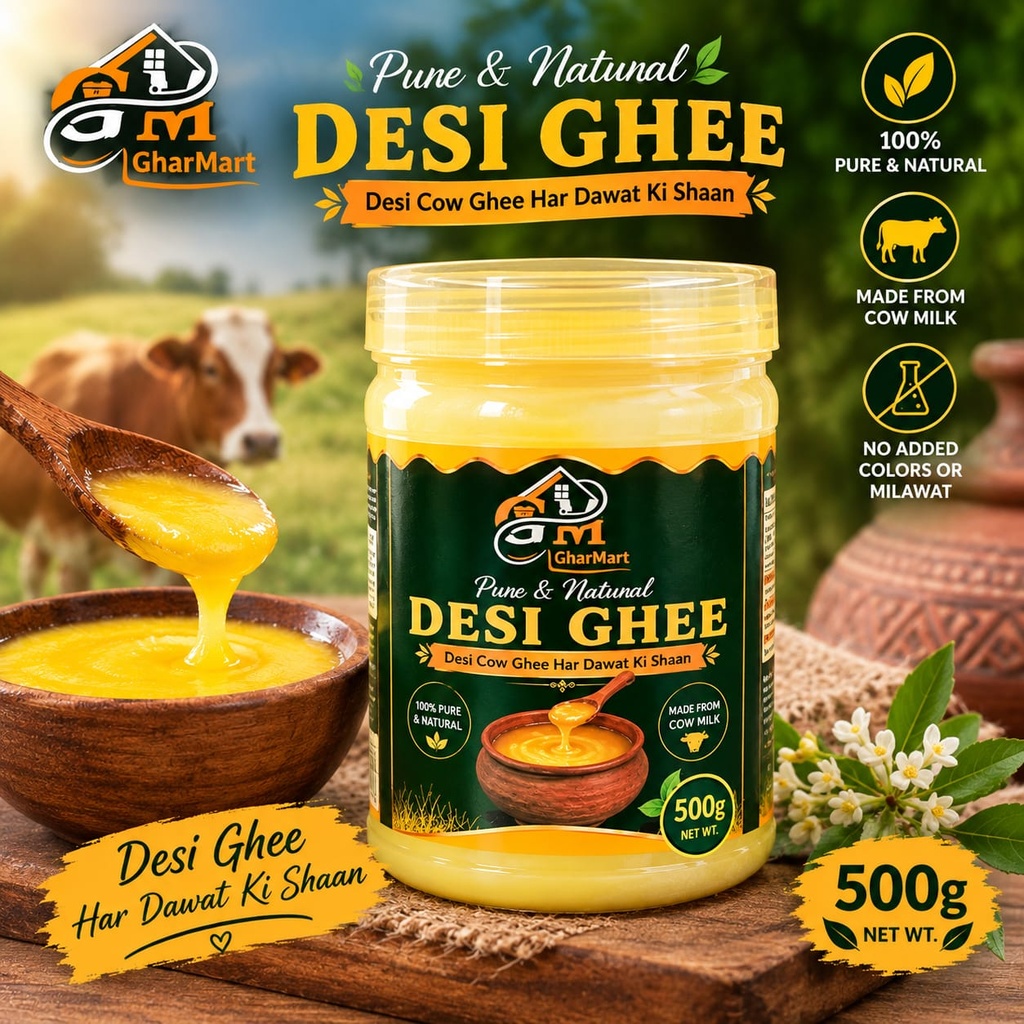 Ghar Mart Pure & Natural Desi Ghee