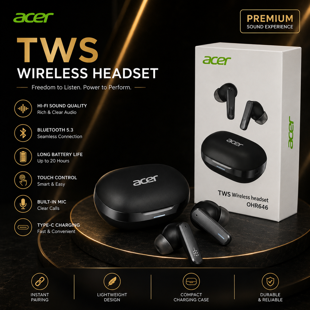 Acer TWS Wireless Headset OHR646